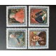 LIECHTENSTEIN 1984 SERIE COMPLETA DE ESTAMPILLAS NUEVAS MINT PINTURAS